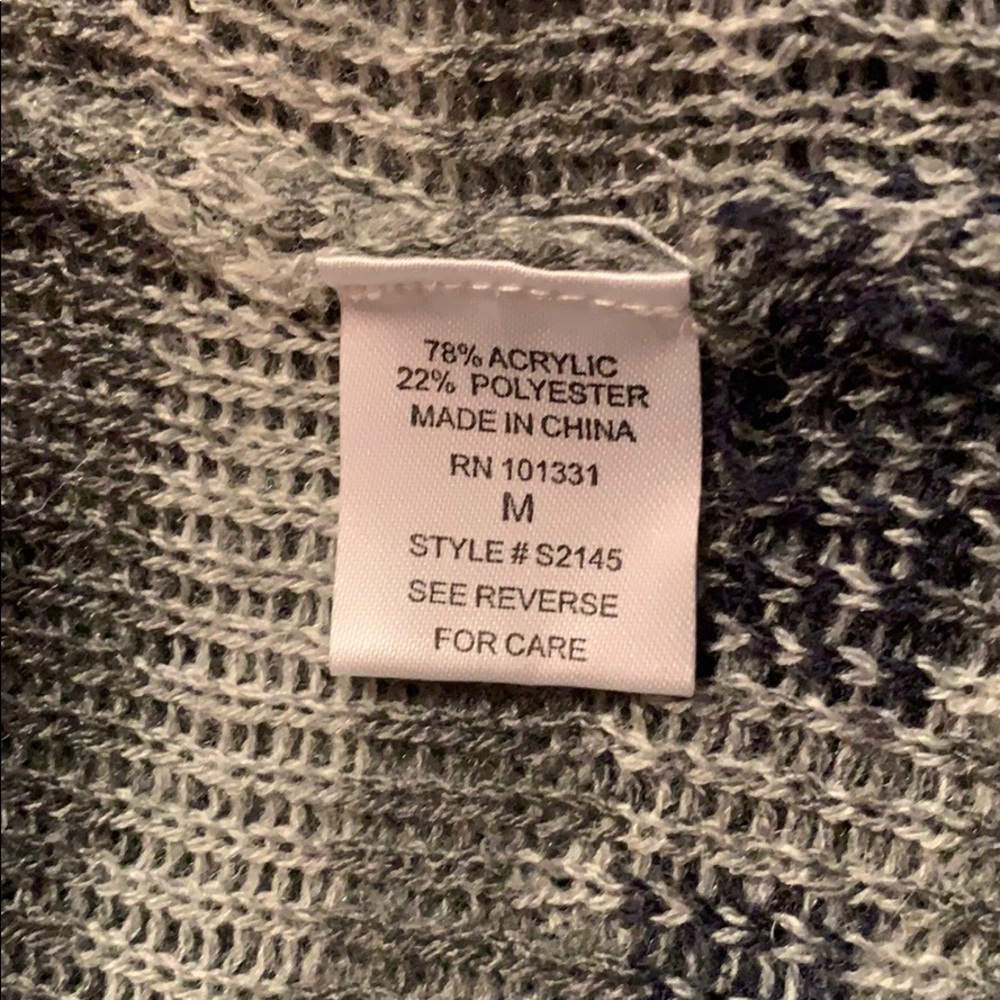 Patterned Open Cardigan - Picture 4 of 4